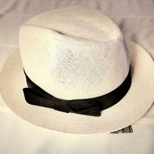 🏖️NWT Lids Vintage Panama Straw Fedora Hat